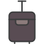 external baggage-thanksgiving-day-filled-outlines-amoghdesign icon