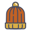 external beanie-autumn-filled-outlines-amoghdesign icon