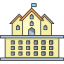 external building-buildings-filled-outlines-amoghdesign-6 icon