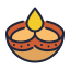 external celebrate-diwali-filled-outlines-amoghdesign icon
