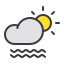 external cloud-weather-vol-01-filled-outlines-amoghdesign-3 icon