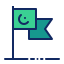 external flag-ramadan-filled-outlines-amoghdesign icon