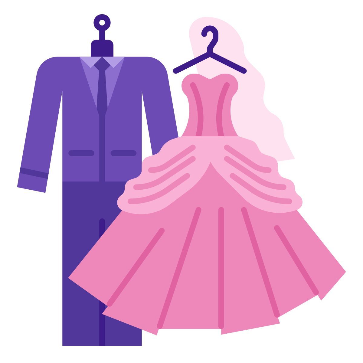 wedding clothing icon
