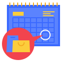 external calendar-black-friday-flat-02-chattapat- icon