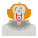external clown-horror-flat-02-chattapat- icon