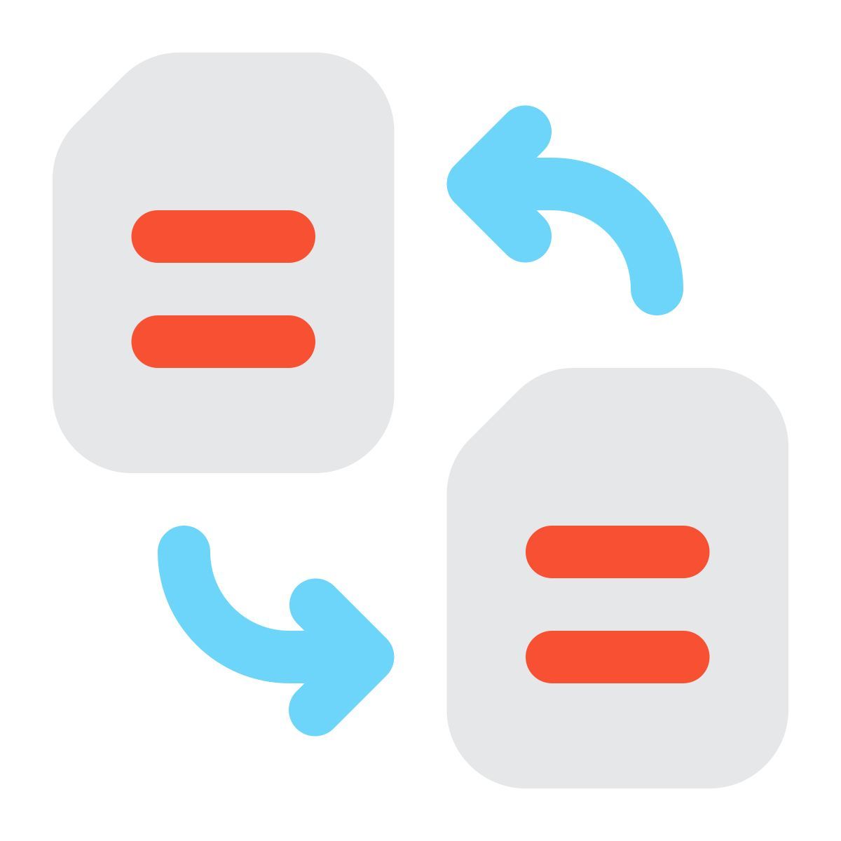 data transfer icon