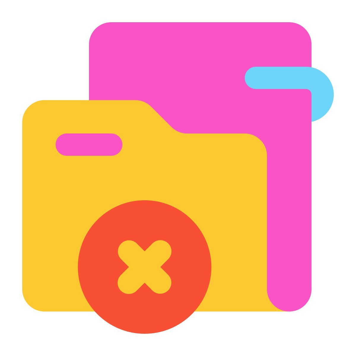 delete folder icon