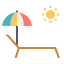 external bath-summer-flat-amoghdesign icon