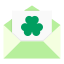 external card-saint-patricks-day-flat-amoghdesign icon