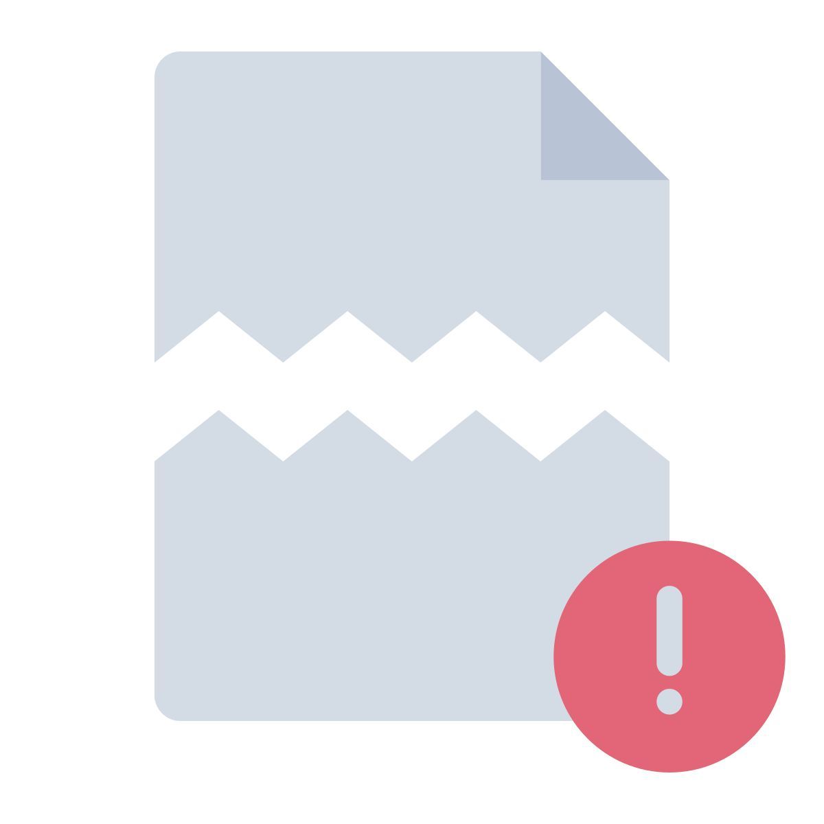 fichier corrompu icon