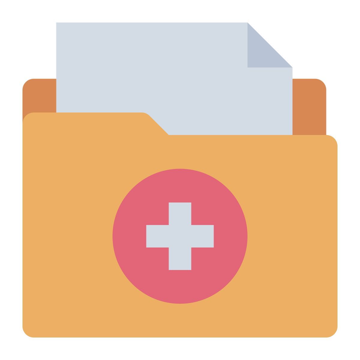 medical folder icon