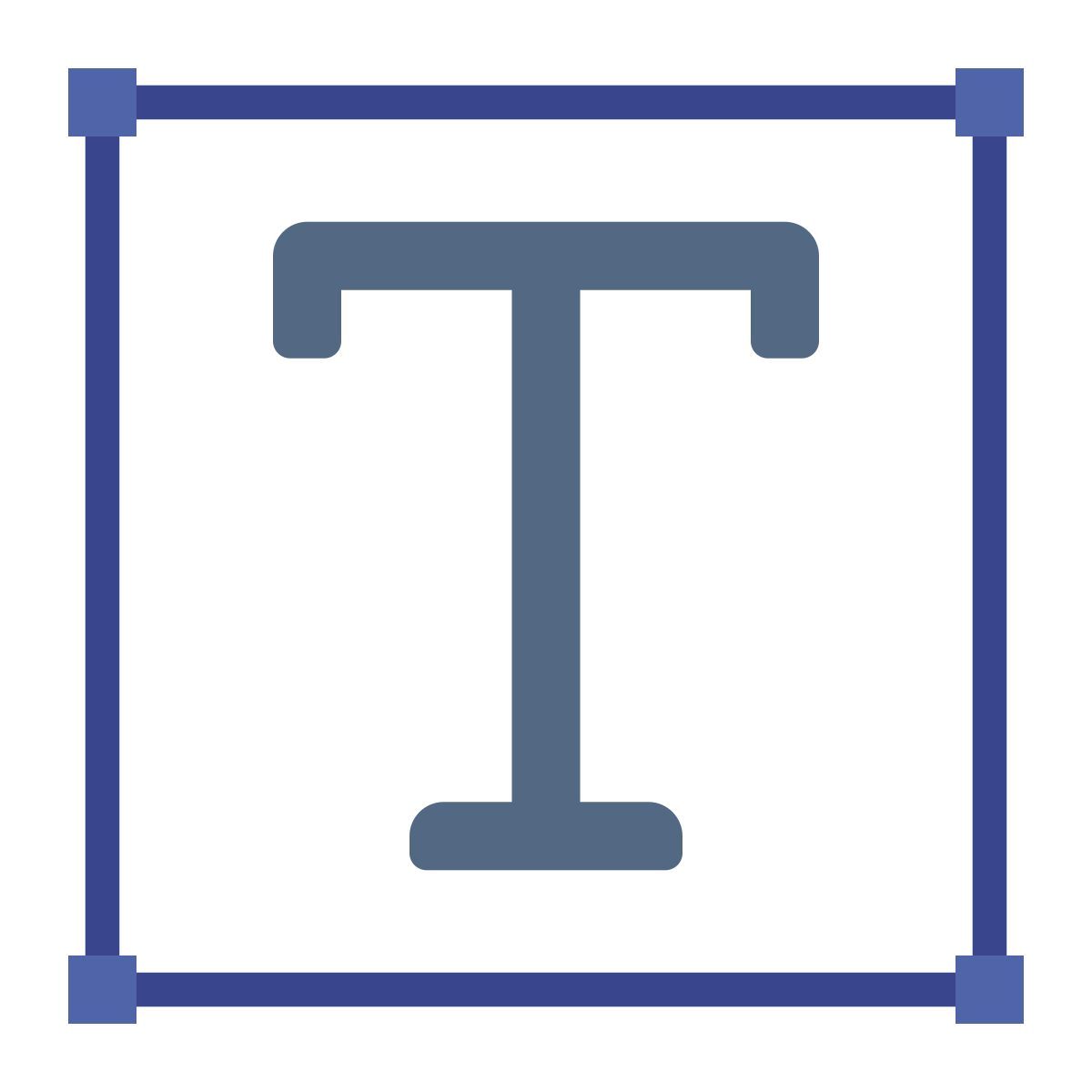 texte générique icon
