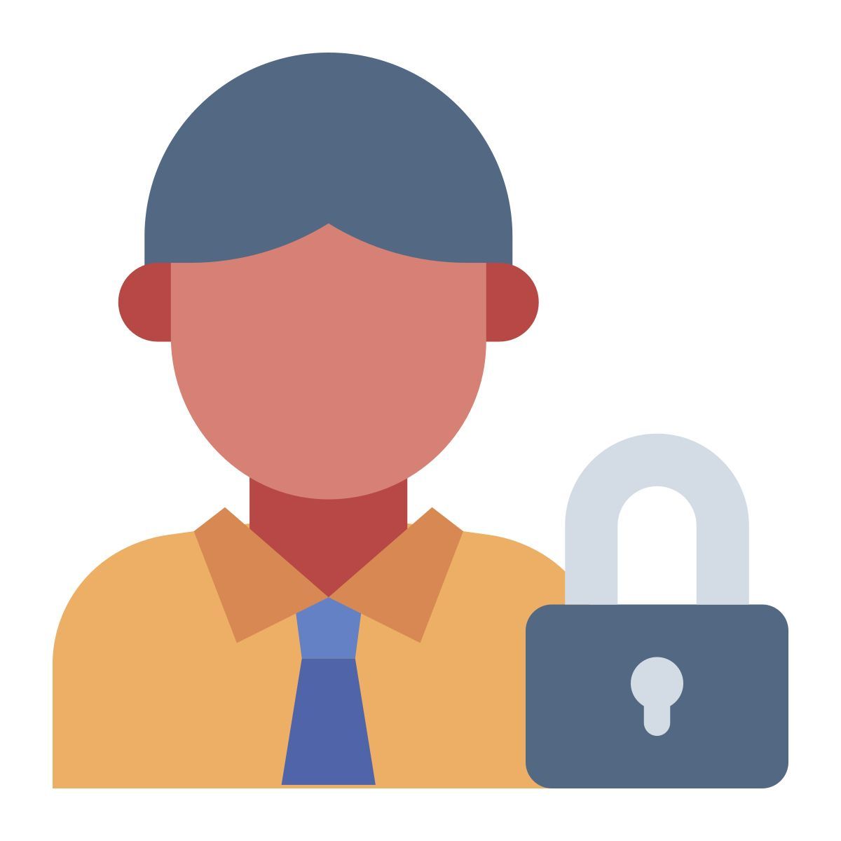 unauthorized person icon