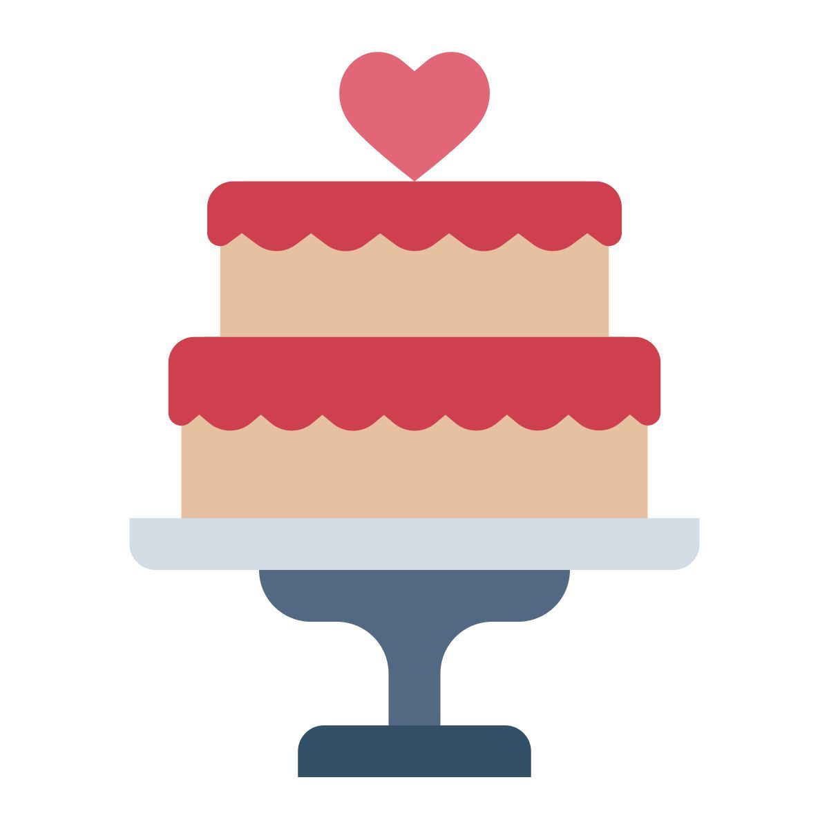 wedding cake icon
