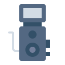 external Camera-retro-gadget-(flat)-flat-andi-nur-abdillah icon