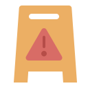 external Caution-Sign-cleaning-(flat)-flat-andi-nur-abdillah icon