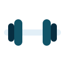 external Dumbbell-gym-(flat)-flat-andi-nur-abdillah icon
