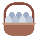 external Eggs-Basket-chicken-farm-(flat)-flat-andi-nur-abdillah icon