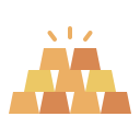 external Gold-Ingots-mining-(flat)-flat-andi-nur-abdillah icon