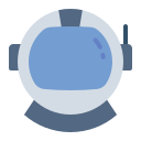 external Helmet-space-(flat)-flat-andi-nur-abdillah icon