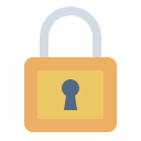 external Padlock-security-and-protection-(flat)-flat-andi-nur-abdillah icon