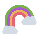 external Rainbow-weather-(flat)-flat-andi-nur-abdillah icon
