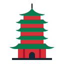 external pagoda-landmark-flat-flat-andi-nur-abdillah icon