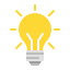 external bulb-startup-flat-bartama-graphic icon