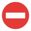external Forbidden-traffic-signs-flat-bartama-graphic icon