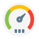 external gauge-startup-flat-bartama-graphic icon