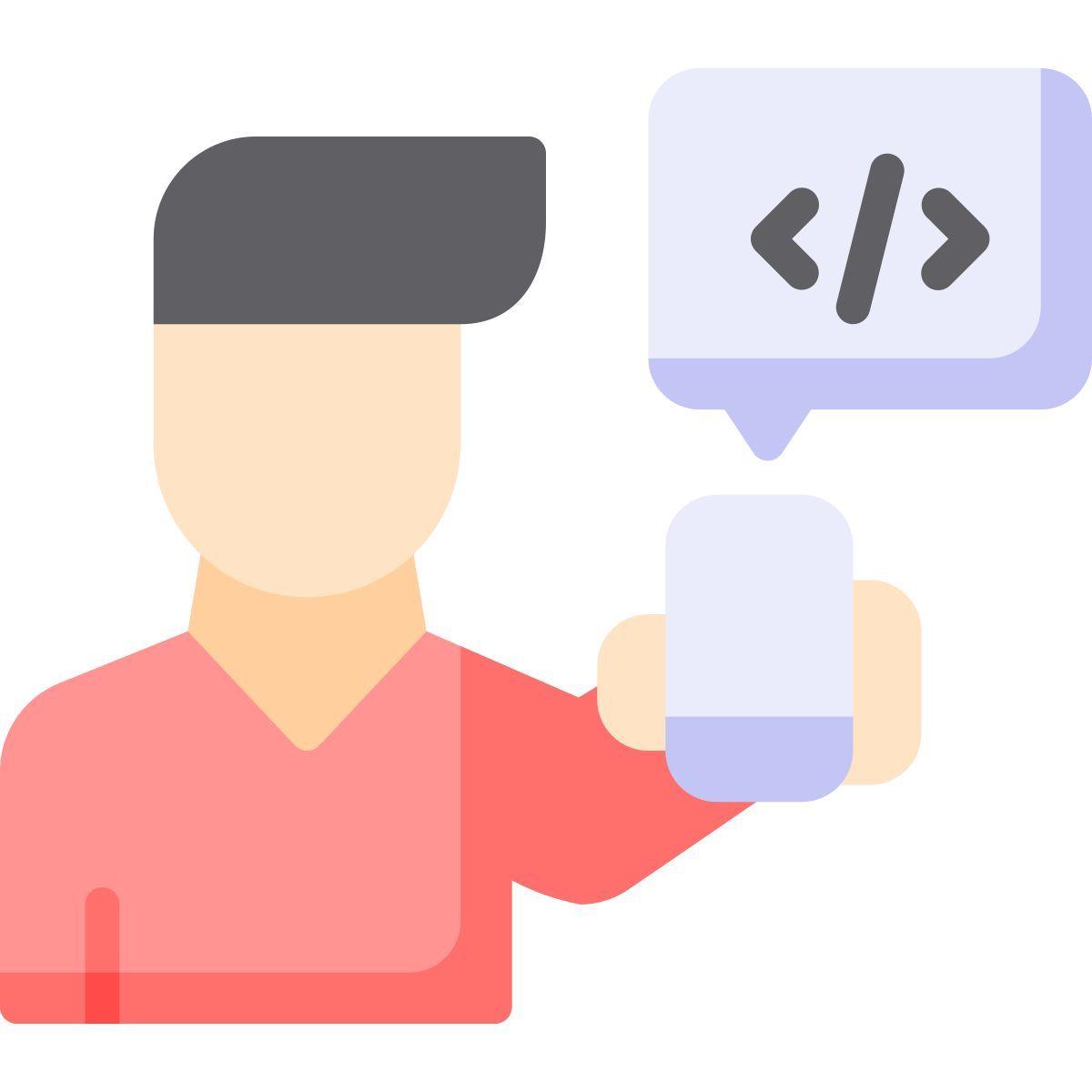programmer coding icon