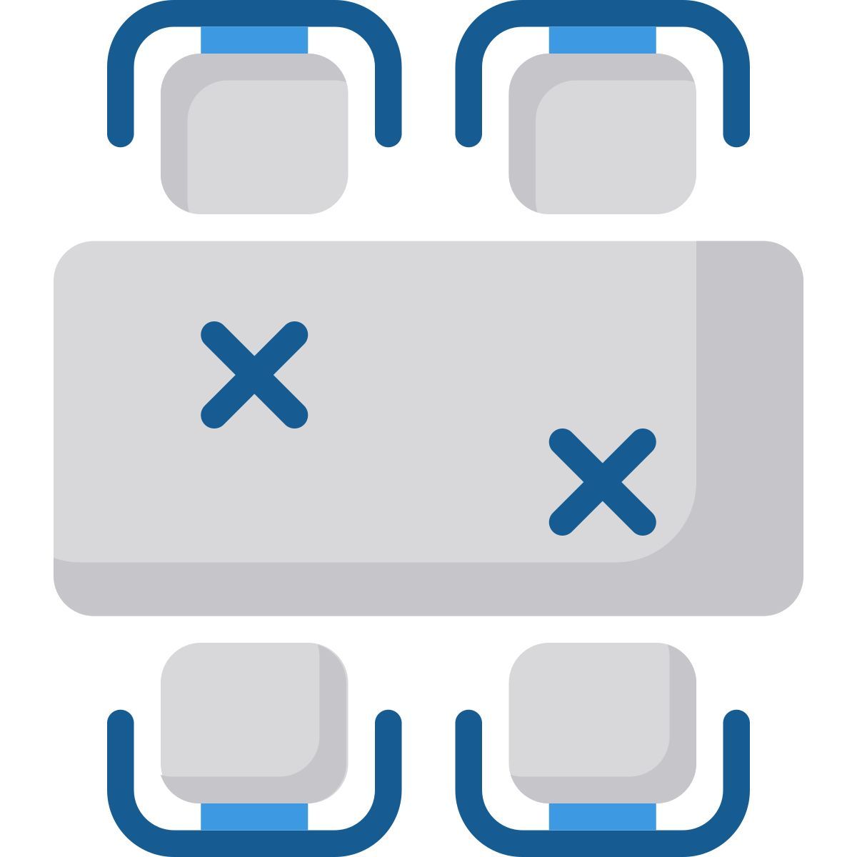 social distancing icon