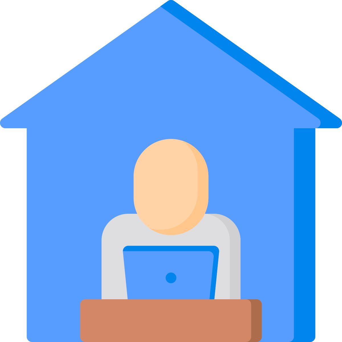 work from home icon