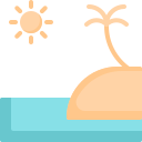 external Beach-holiday-flat-berkahicon-2 icon