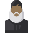 external Beard-black-people-avatar-flat-berkahicon icon