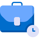 external Briefcase-zoom-app-flat-berkahicon icon