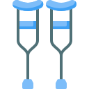 external Crutches-disability-flat-berkahicon icon