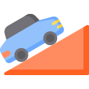 external Drive-Up-The-Hill-road-signs-flat-berkahicon icon