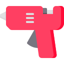 external Glue-Gun-diy-flat-berkahicon icon