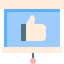 external Like-online-learning-flat-berkahicon icon