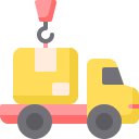 external Load-Cargo-delivery-truck-flat-berkahicon-4 icon