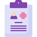 external Patient-Medical-History-healthcare-flat-berkahicon icon