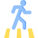 external Pedestrian-Crosswalk-road-signs-flat-berkahicon icon