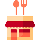 external Restaurant-food-and-beverage-flat-berkahicon icon