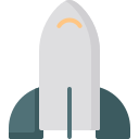 external Rocket-astronomy-flat-berkahicon icon