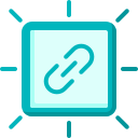 external Share-Link-online-meeting-flat-berkahicon icon