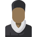 external Sky-High-Hairstyle-black-people-avatar-flat-berkahicon icon
