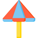 external Sun-Umbrella-summer-flat-berkahicon icon