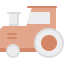 external Tractor-farmer-flat-berkahicon icon