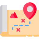 external Treasure-Map-location-flat-berkahicon icon